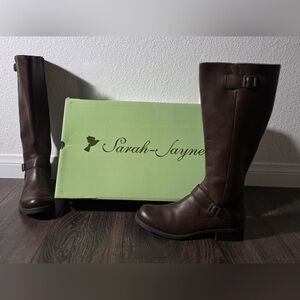 Sarah Jayne Chocolate Brown Riding Boots